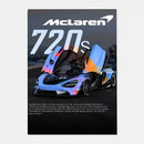 DecorBites™ Mclaren P1 GTR Luxury Poster for Home Decor