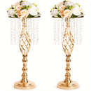 DecorBites™ Metal Flower Vases for Wedding Centerpieces