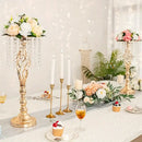 DecorBites™ Metal Flower Vases for Wedding Centerpieces