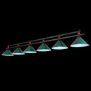 DecorBites™ Metal Hanging Island Light - Industrial Billiard Club Pendant