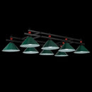DecorBites™ Metal Hanging Island Light - Industrial Billiard Club Pendant