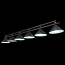 DecorBites™ Metal Hanging Island Light - Industrial Billiard Club Pendant