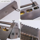 DecorBites™ Metal Island Lighting Fixture - Triangular Loft Style - 1 Head - Restaurant Billiard Lamp