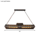 DecorBites™ Metal Island Lighting Fixture - Triangular Loft Style - 1 Head - Restaurant Billiard Lamp