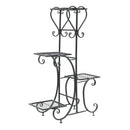 DecorBites™ Metal Plant Stand for 4 Flower Pots
