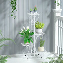 DecorBites™ Metal Plant Stand for 4 Flower Pots