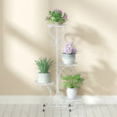 White Iron Plant Stand