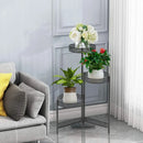 DecorBites™ Metal Plant Stand for Indoor and Outdoor