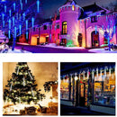 DecorBites™ Meteor Shower LED String Lights for Outdoor Decor