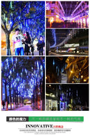DecorBites™ Meteor Shower LED String Lights for Outdoor Decor