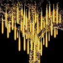 DecorBites™ Meteor Shower LED String Lights for Outdoor Decor