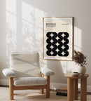 DecorBites™ Mid Century Geometric Canvas Wall Art