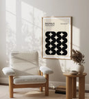 DecorBites™ Mid Century Geometric Canvas Wall Art