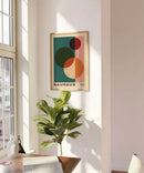 DecorBites™ Mid Century Modern Geometric Wall Art Set