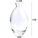 DecorBites™ Mini Glass Flower Vase for Home Decor
