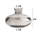 DecorBites™ Mini Glass Flower Vase for Home Decor