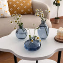 DecorBites™ Mini Glass Flower Vase for Home Decor