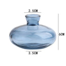 DecorBites™ Mini Glass Flower Vase for Home Decor