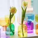 DecorBites™ Mini Glass Vase Set for Plants and Candles