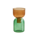 DecorBites™ Mini Glass Vase Set for Plants and Candles