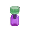DecorBites™ Mini Glass Vase Set for Plants and Candles