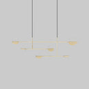 DecorBites™ Minimalist 3-Arm Pendant Light with 4 Bulbs for Dining Room Island