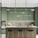 DecorBites™ Minimalist 3-Arm Pendant Light with 4 Bulbs for Dining Room Island