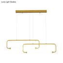 DecorBites™ Minimalist Geometric LED Dining Room Pendant Light