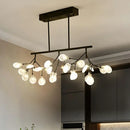 DecorBites™ Minimalist LED Ceiling Light: Acrylic Firefly Island Fixture for Dining Room