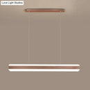 DecorBites™ Minimalist LED Island Pendant - Linear Acrylic Hanging Light for Dining Room