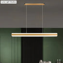 DecorBites™ Minimalist LED Island Pendant - Linear Acrylic Hanging Light for Dining Room