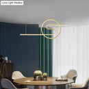 DecorBites™ Minimalist Metal LED Hanging Light for Dining Room and Kitchen Island