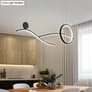 DecorBites™ Minimalist Metal LED Hanging Light for Dining Room and Kitchen Island