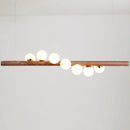 DecorBites™ Minimalistic Milk Glass Suspension Light: Elegant Jewelry Pendant for Dining Room