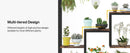 DecorBites™ Modern 5-Tier Tall Metal Plant Stand