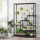 DecorBites™ Modern 5-Tier Tall Metal Plant Stand