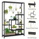 DecorBites™ Modern 5-Tier Tall Metal Plant Stand