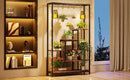 DecorBites™ Modern 5-Tier Tall Metal Plant Stand