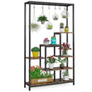 DecorBites™ Modern 5-Tier Tall Metal Plant Stand