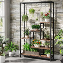 DecorBites™ Modern 5-Tier Tall Metal Plant Stand