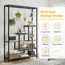 DecorBites™ Modern 5-Tier Tall Metal Plant Stand