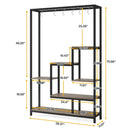 DecorBites™ Modern 5-Tier Tall Metal Plant Stand