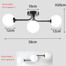 DecorBites™ Modern Acrylic Ball Ceiling Light for Home