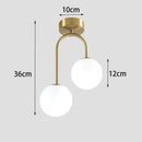 DecorBites™ Modern Acrylic Ball Ceiling Light for Home