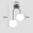 DecorBites™ Modern Acrylic Ball Ceiling Light for Home
