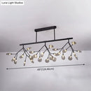 DecorBites™ Modern Acrylic Firefly Island Pendant Ceiling Lights for Dining Room – 27 Lights