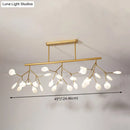 DecorBites™ Modern Acrylic Firefly Island Pendant Ceiling Lights for Dining Room – 27 Lights