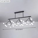 DecorBites™ Modern Acrylic Firefly Island Pendant Ceiling Lights for Dining Room – 27 Lights