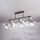 DecorBites™ Modern Acrylic Firefly Island Pendant Ceiling Lights for Dining Room – 27 Lights