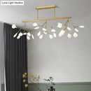 DecorBites™ Modern Acrylic Firefly Island Pendant Ceiling Lights for Dining Room – 27 Lights